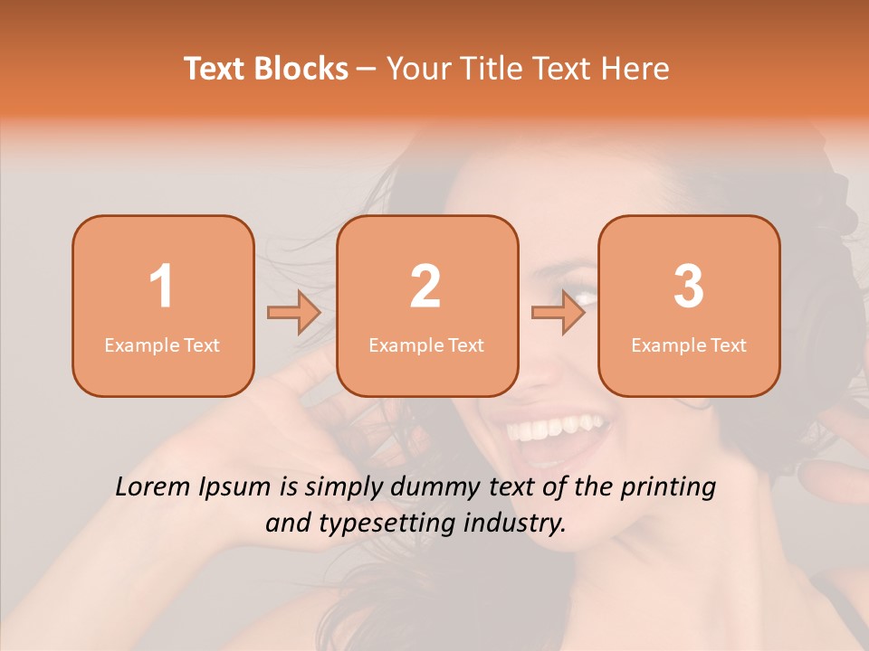 Smile Lifestyle Cute PowerPoint Template