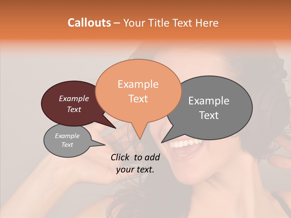 Smile Lifestyle Cute PowerPoint Template