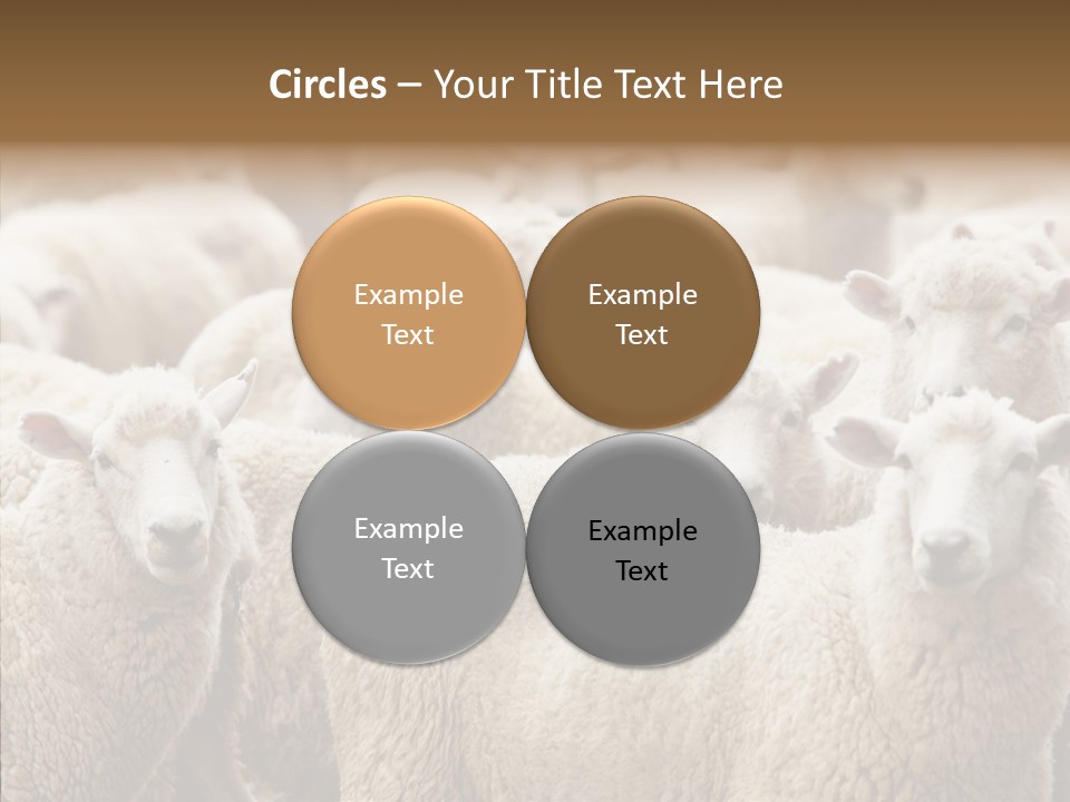 Farm Crowd Farming PowerPoint Template