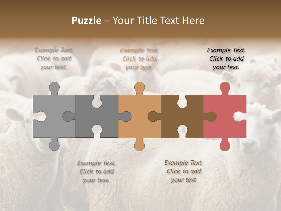 Farm Crowd Farming PowerPoint Template