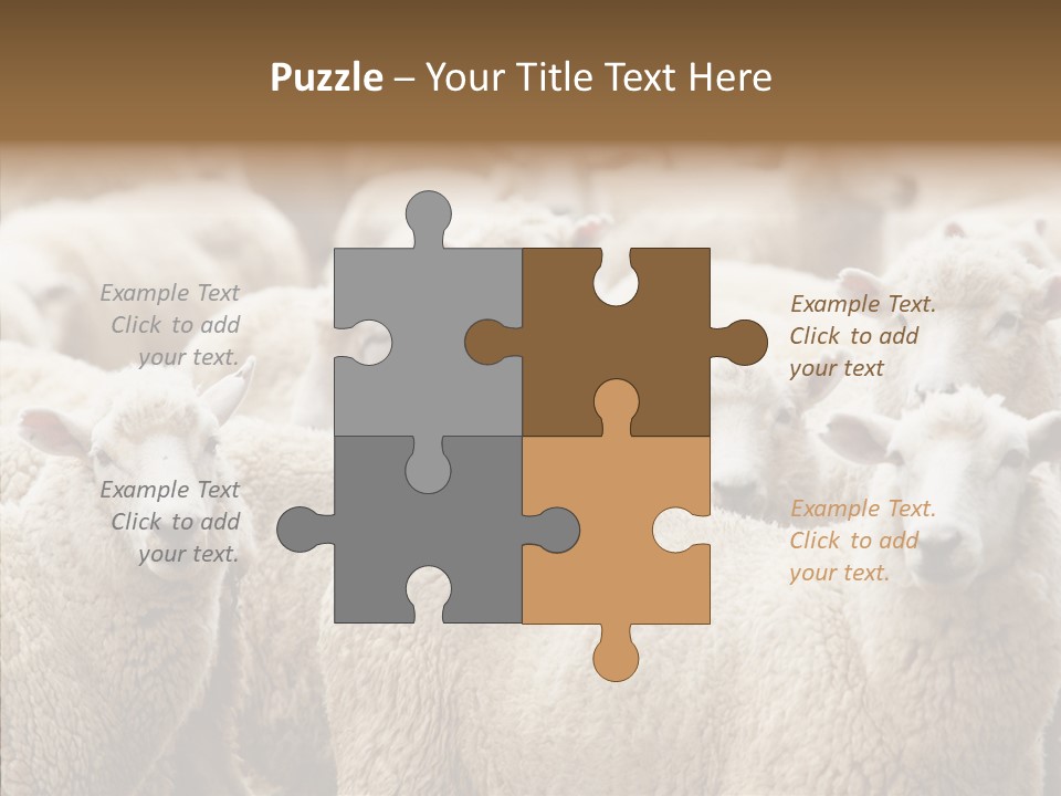 Farm Crowd Farming PowerPoint Template