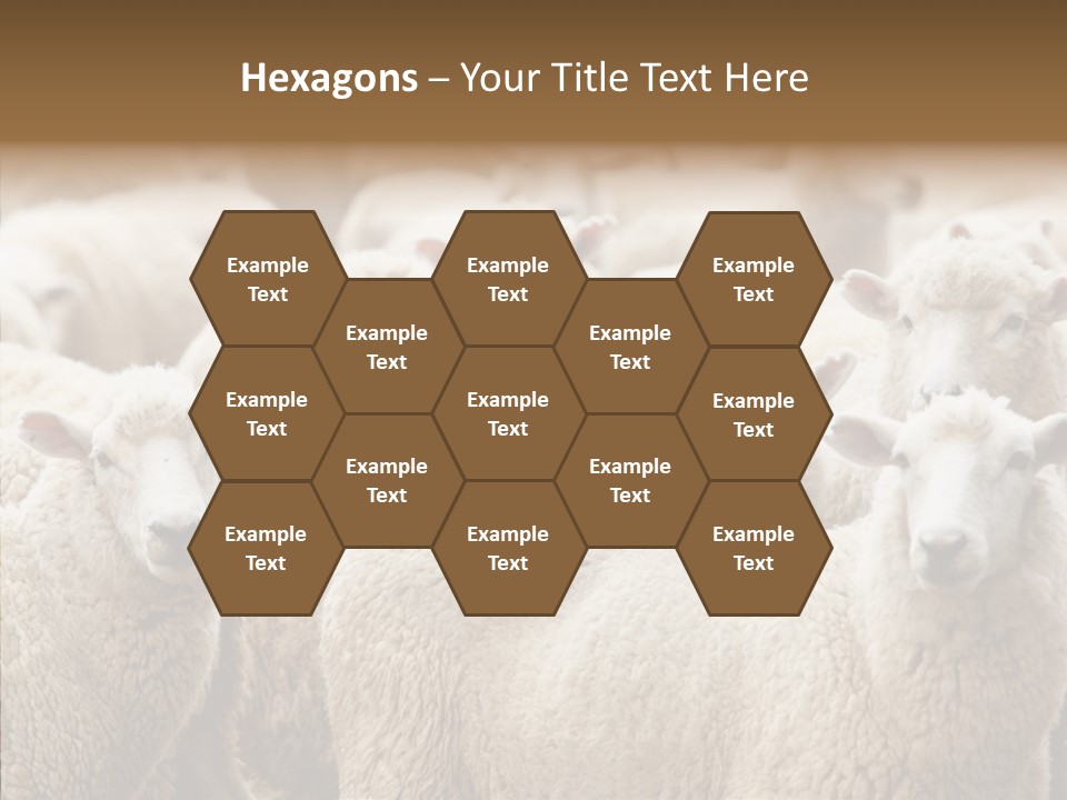 Farm Crowd Farming PowerPoint Template