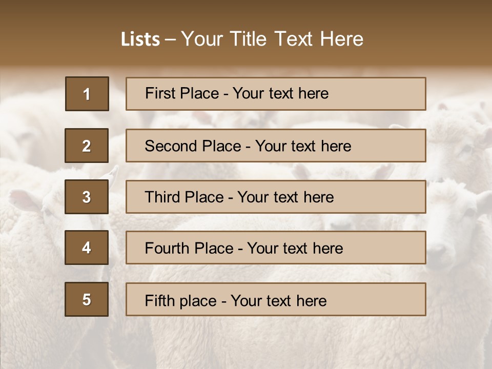 Farm Crowd Farming PowerPoint Template