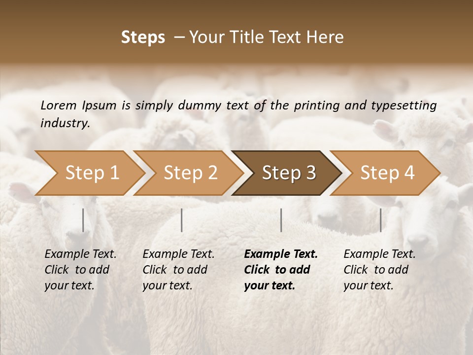 Farm Crowd Farming PowerPoint Template