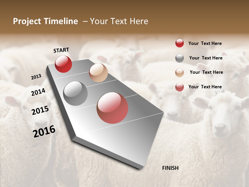 Farm Crowd Farming PowerPoint Template