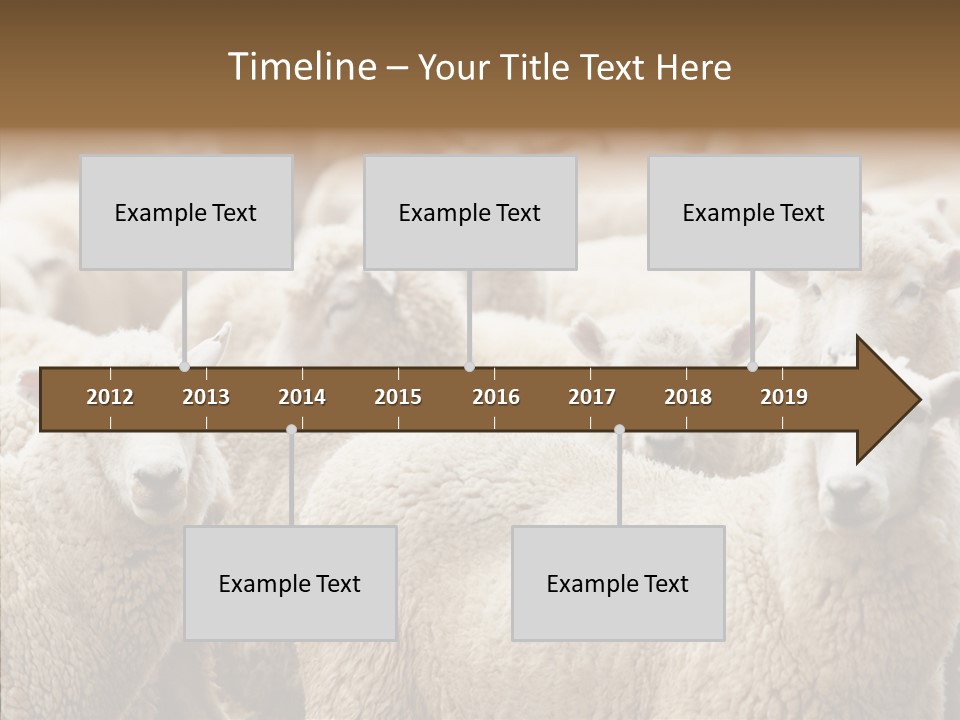 Farm Crowd Farming PowerPoint Template