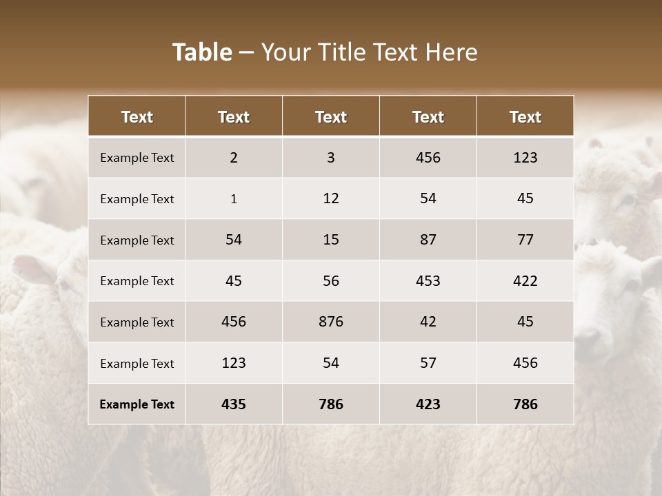 Farm Crowd Farming PowerPoint Template