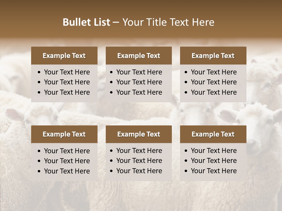 Farm Crowd Farming PowerPoint Template