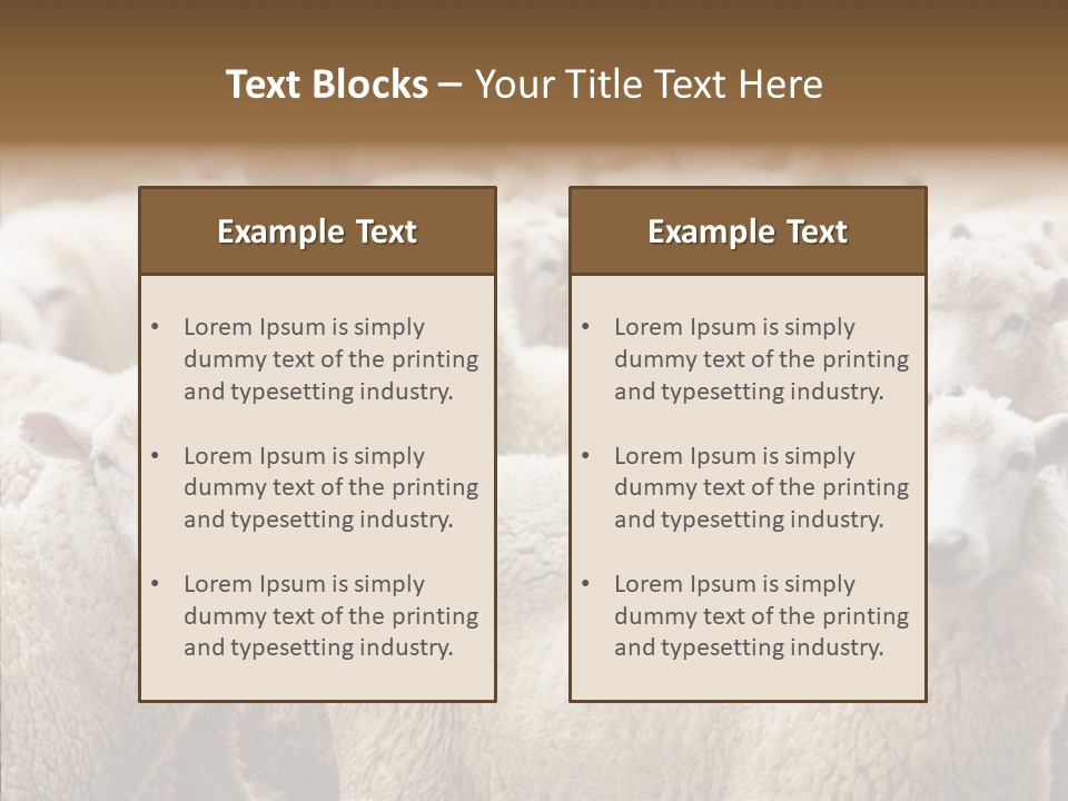 Farm Crowd Farming PowerPoint Template