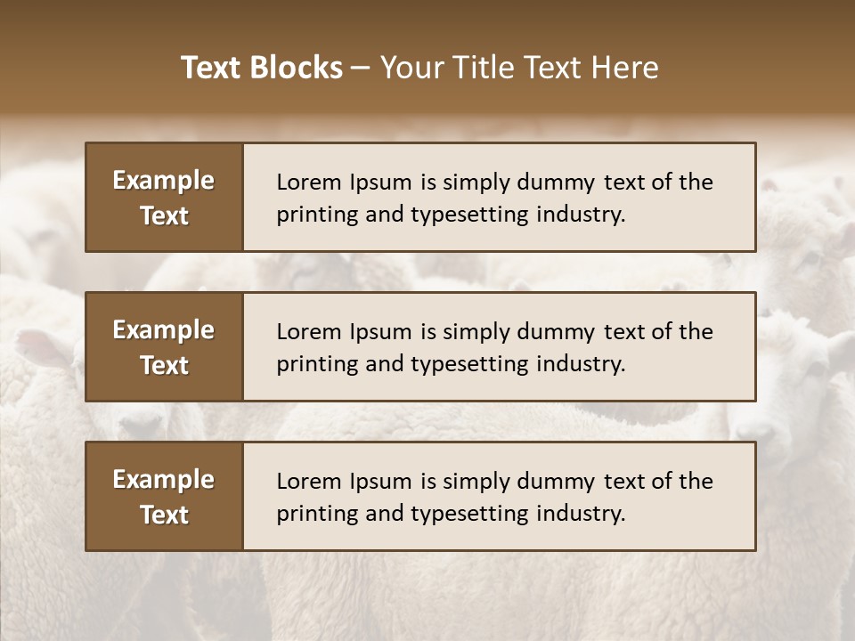 Farm Crowd Farming PowerPoint Template