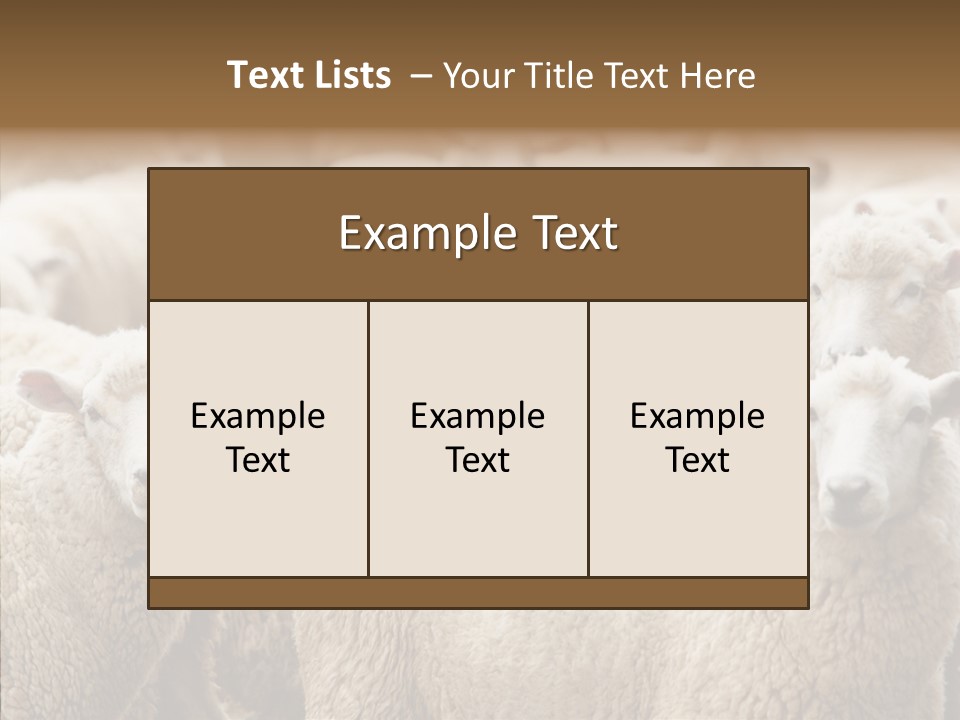 Farm Crowd Farming PowerPoint Template