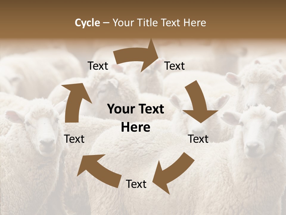 Farm Crowd Farming PowerPoint Template