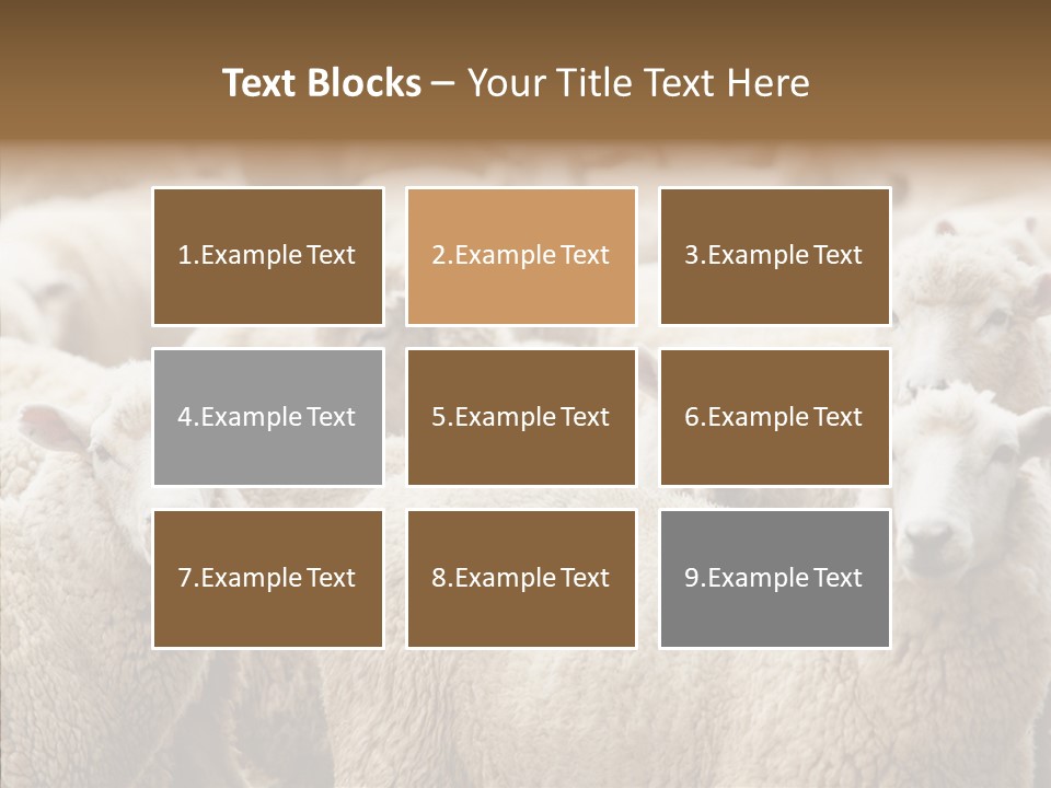 Farm Crowd Farming PowerPoint Template