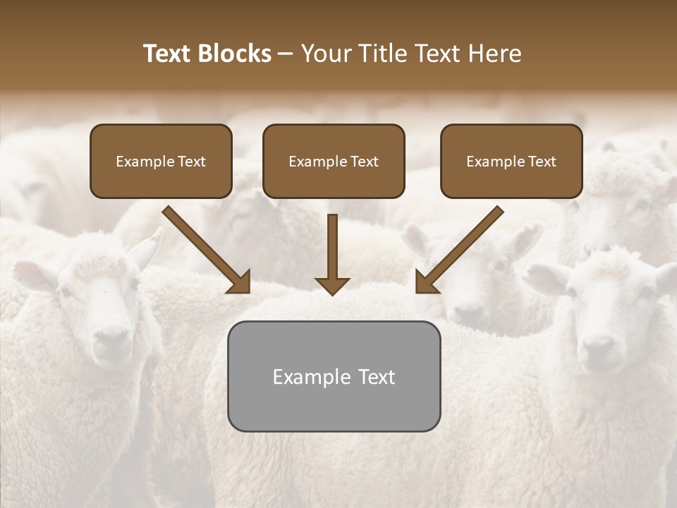 Farm Crowd Farming PowerPoint Template