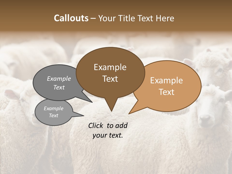 Farm Crowd Farming PowerPoint Template