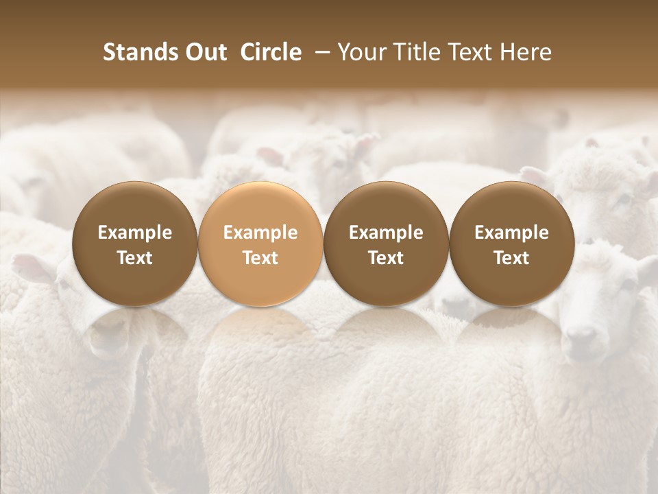 Farm Crowd Farming PowerPoint Template
