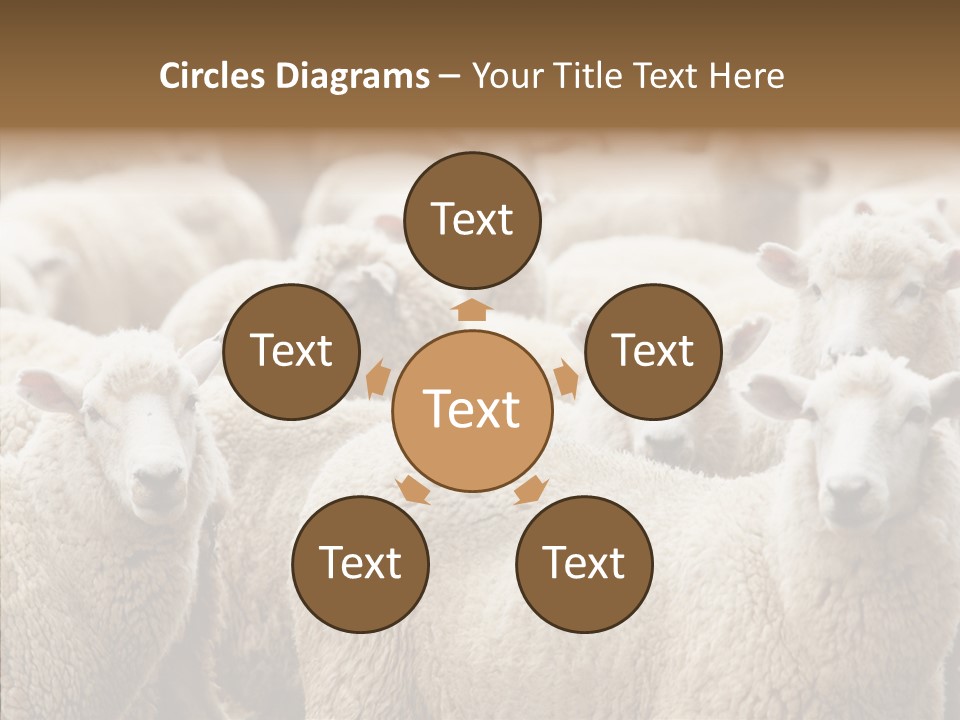 Farm Crowd Farming PowerPoint Template