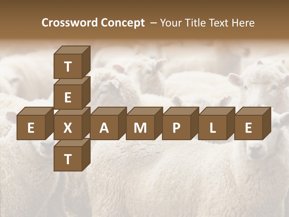 Farm Crowd Farming PowerPoint Template