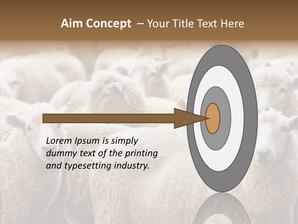 Farm Crowd Farming PowerPoint Template