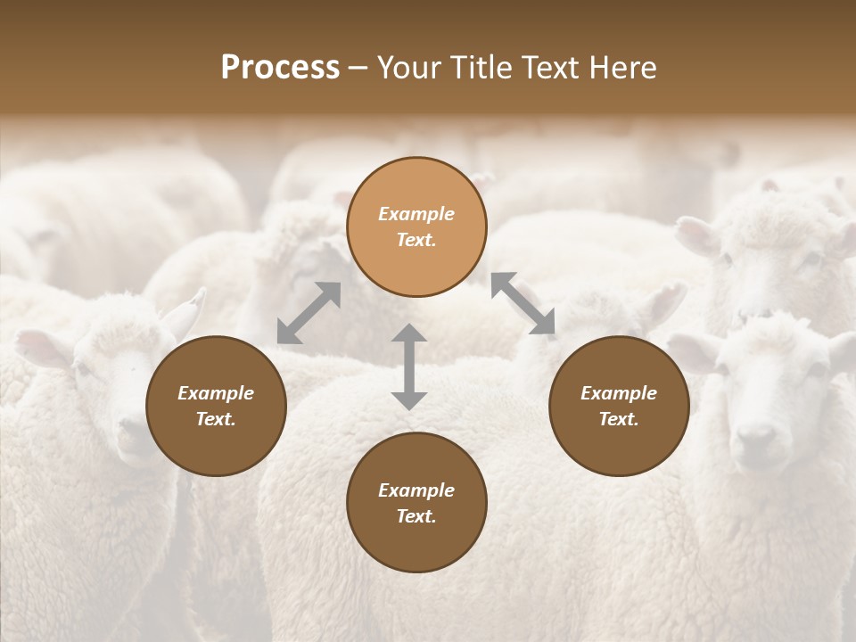 Farm Crowd Farming PowerPoint Template