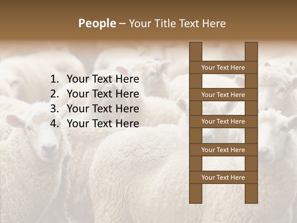 Farm Crowd Farming PowerPoint Template