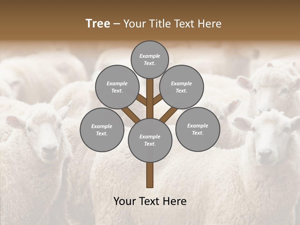 Farm Crowd Farming PowerPoint Template