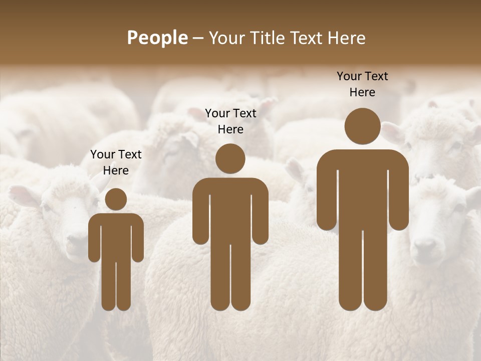 Farm Crowd Farming PowerPoint Template