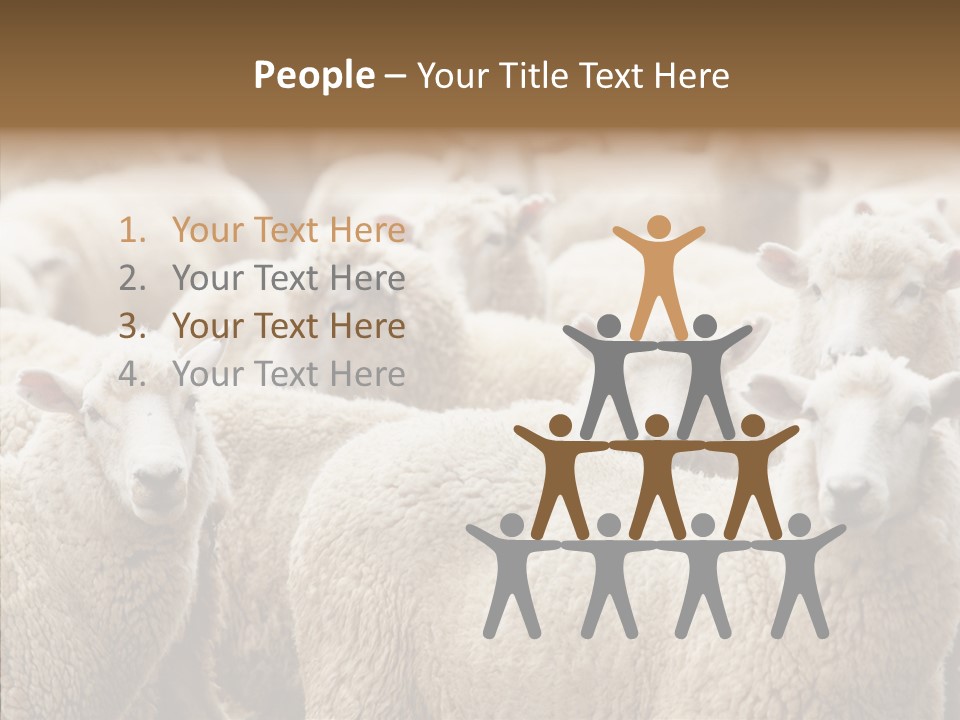 Farm Crowd Farming PowerPoint Template