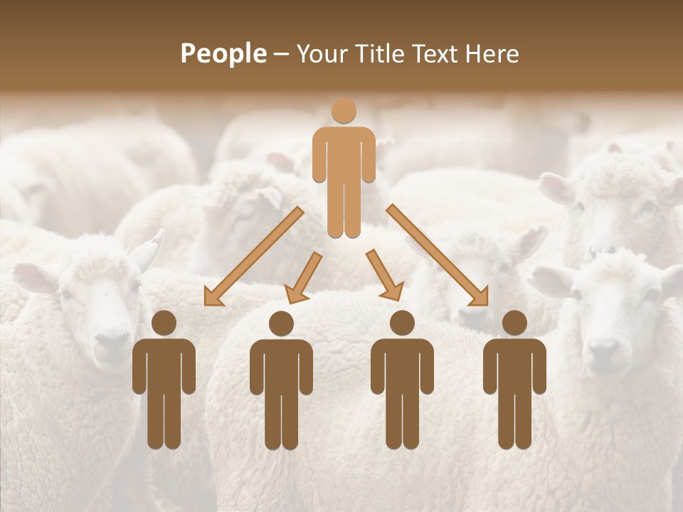 Farm Crowd Farming PowerPoint Template