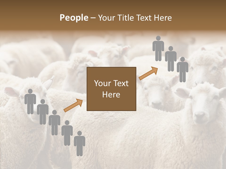 Farm Crowd Farming PowerPoint Template