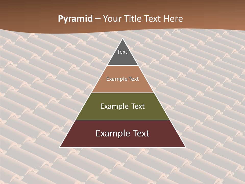 Rooftop Housing Clay PowerPoint Template