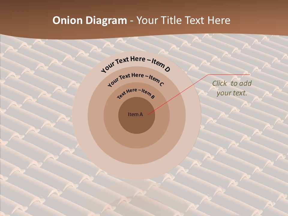 Rooftop Housing Clay PowerPoint Template