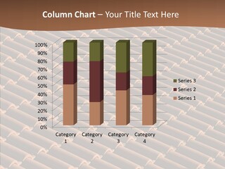 Rooftop Housing Clay PowerPoint Template