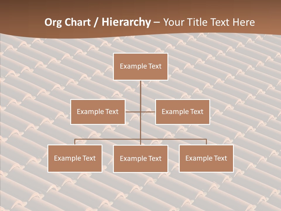 Rooftop Housing Clay PowerPoint Template