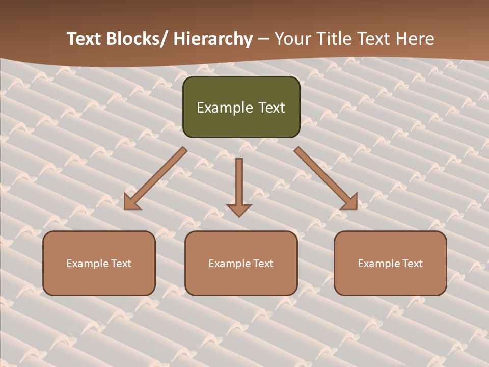 Rooftop Housing Clay PowerPoint Template