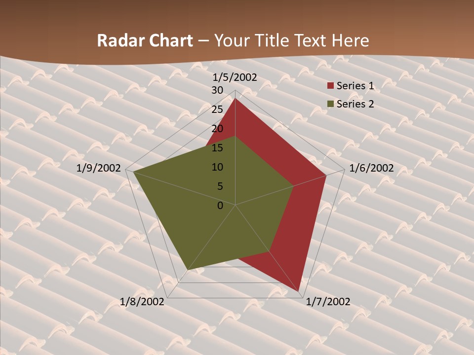 Rooftop Housing Clay PowerPoint Template