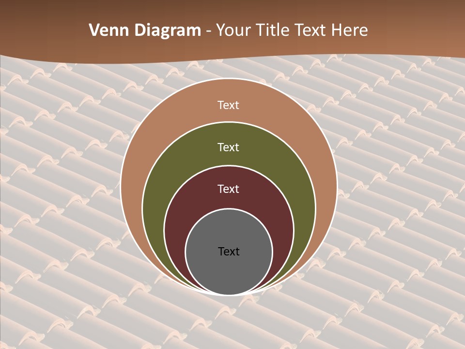 Rooftop Housing Clay PowerPoint Template
