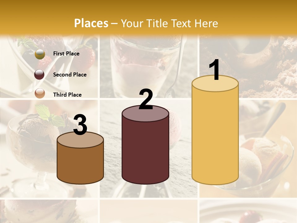 Dairy Chocolate Frozen PowerPoint Template