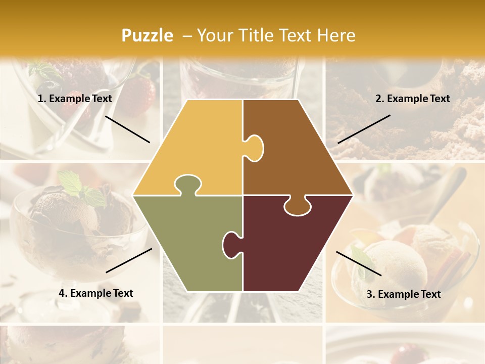 Dairy Chocolate Frozen PowerPoint Template