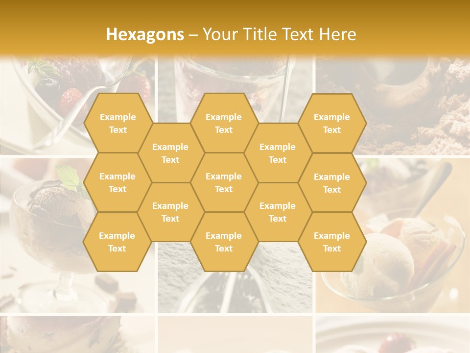 Dairy Chocolate Frozen PowerPoint Template