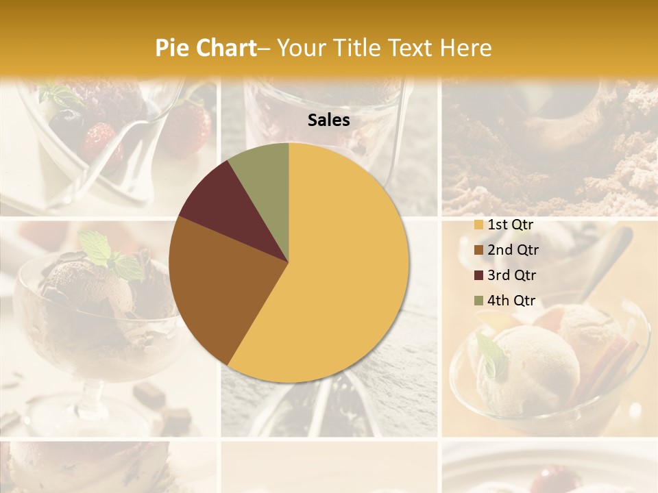 Dairy Chocolate Frozen PowerPoint Template