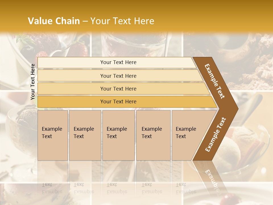 Dairy Chocolate Frozen PowerPoint Template