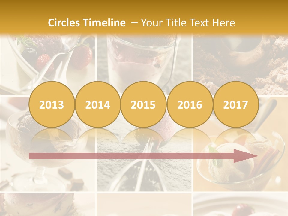 Dairy Chocolate Frozen PowerPoint Template