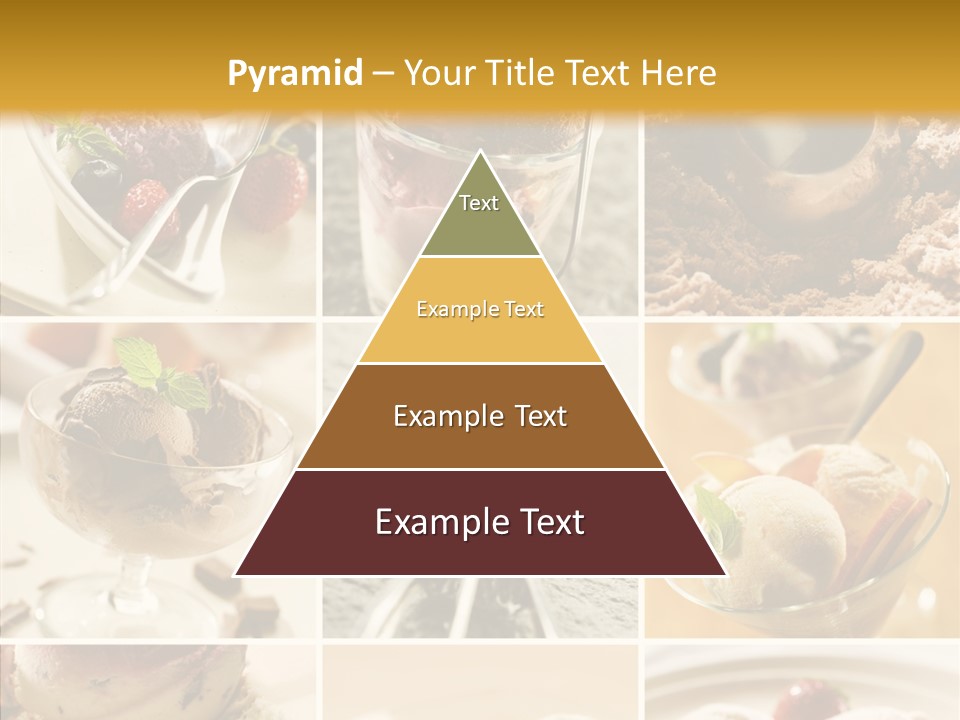 Dairy Chocolate Frozen PowerPoint Template