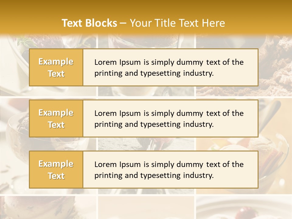 Dairy Chocolate Frozen PowerPoint Template