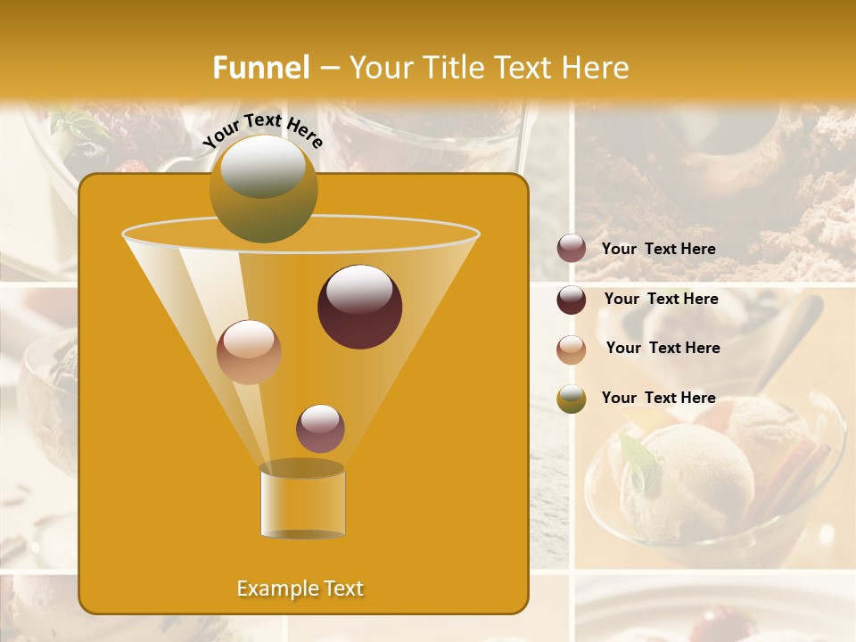 Dairy Chocolate Frozen PowerPoint Template