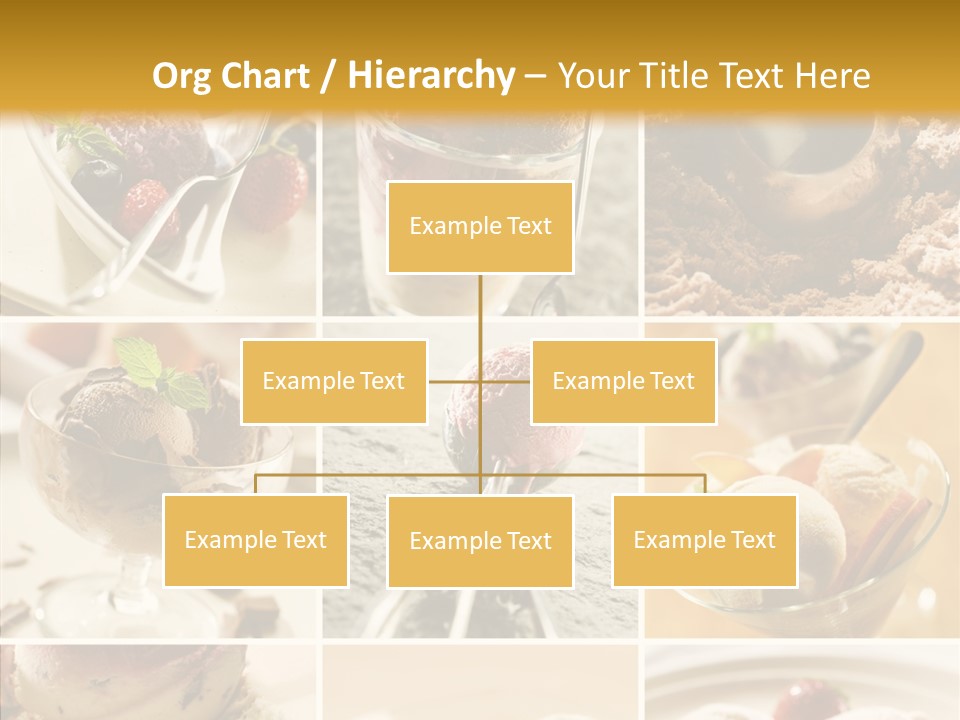 Dairy Chocolate Frozen PowerPoint Template