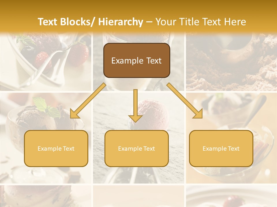 Dairy Chocolate Frozen PowerPoint Template