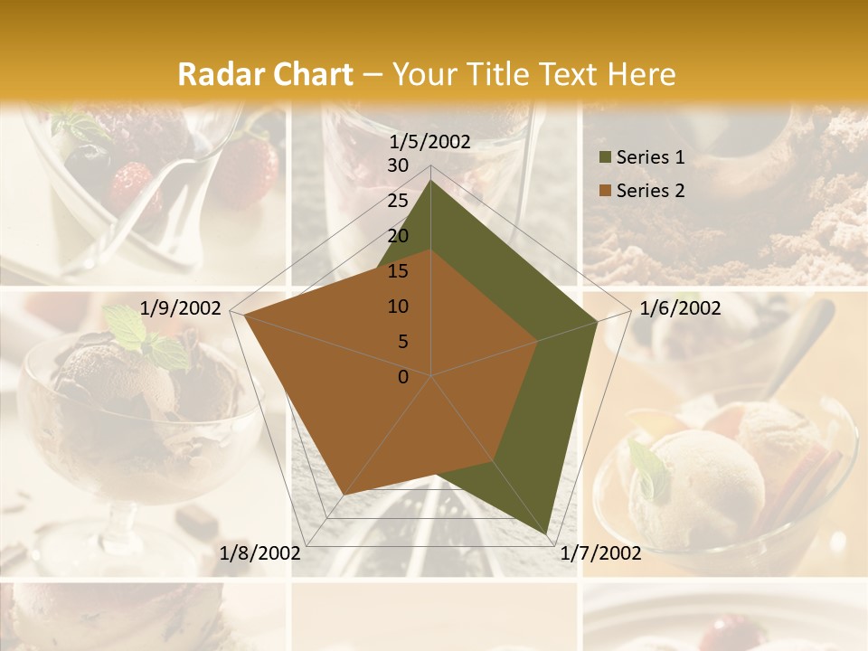 Dairy Chocolate Frozen PowerPoint Template