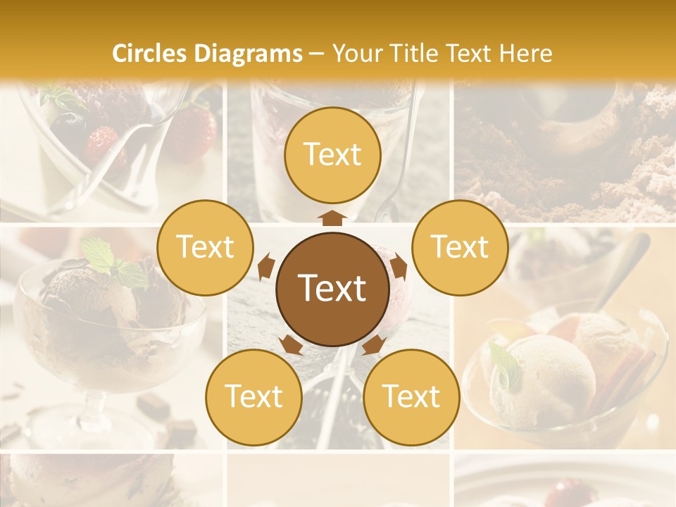 Dairy Chocolate Frozen PowerPoint Template